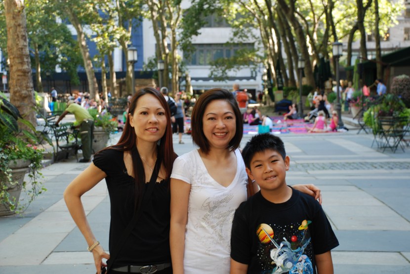 NYC 2011 with Sister and Nephew